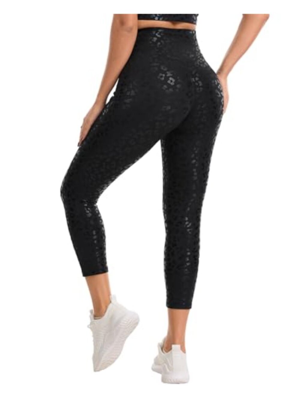 High Waisted Scrunch Booty Yoga Leggings with Pockets, 4-Way Stretch, Non See